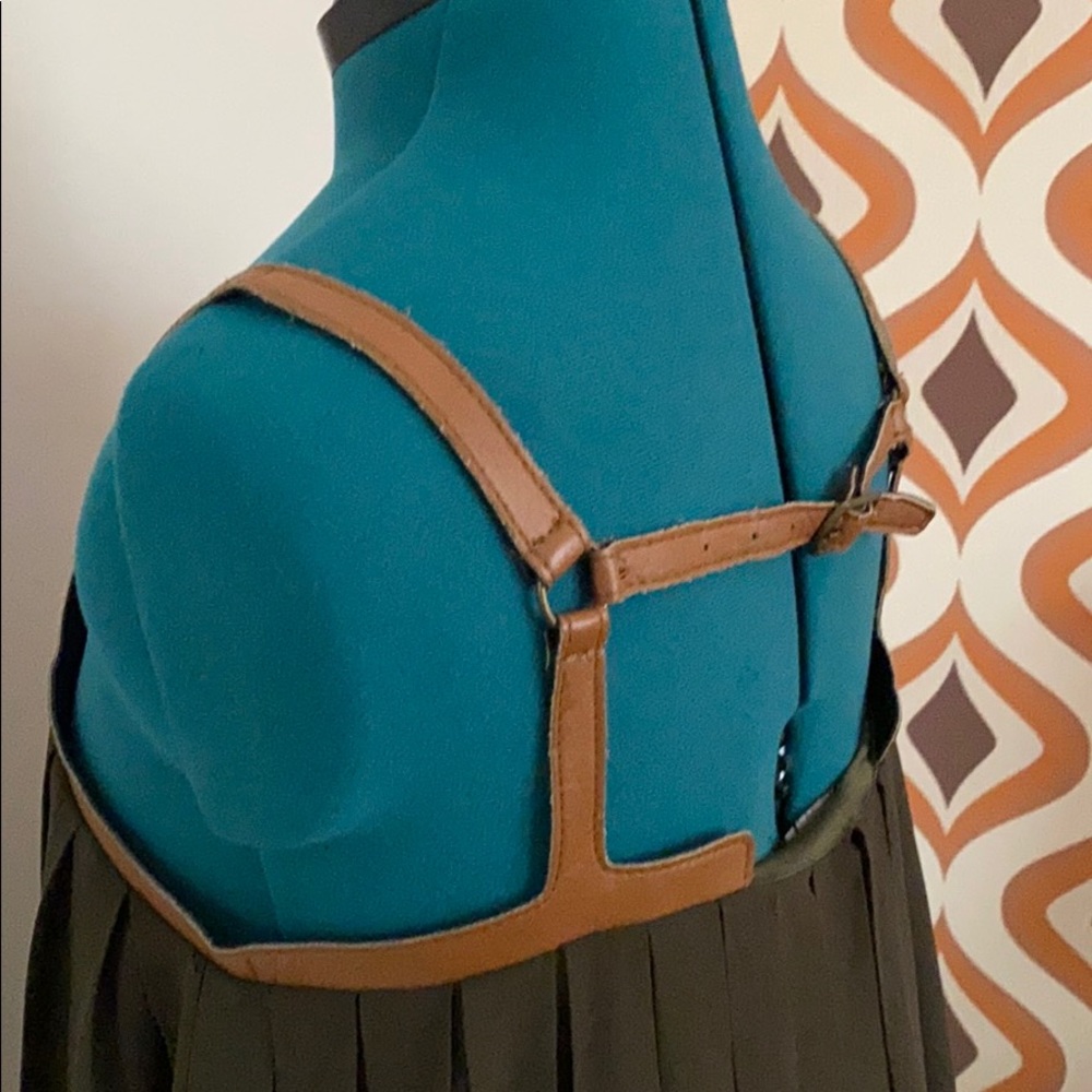 Pleated chiffon strap dress! - Picture 4 of 5